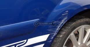 خط از روی خودرو